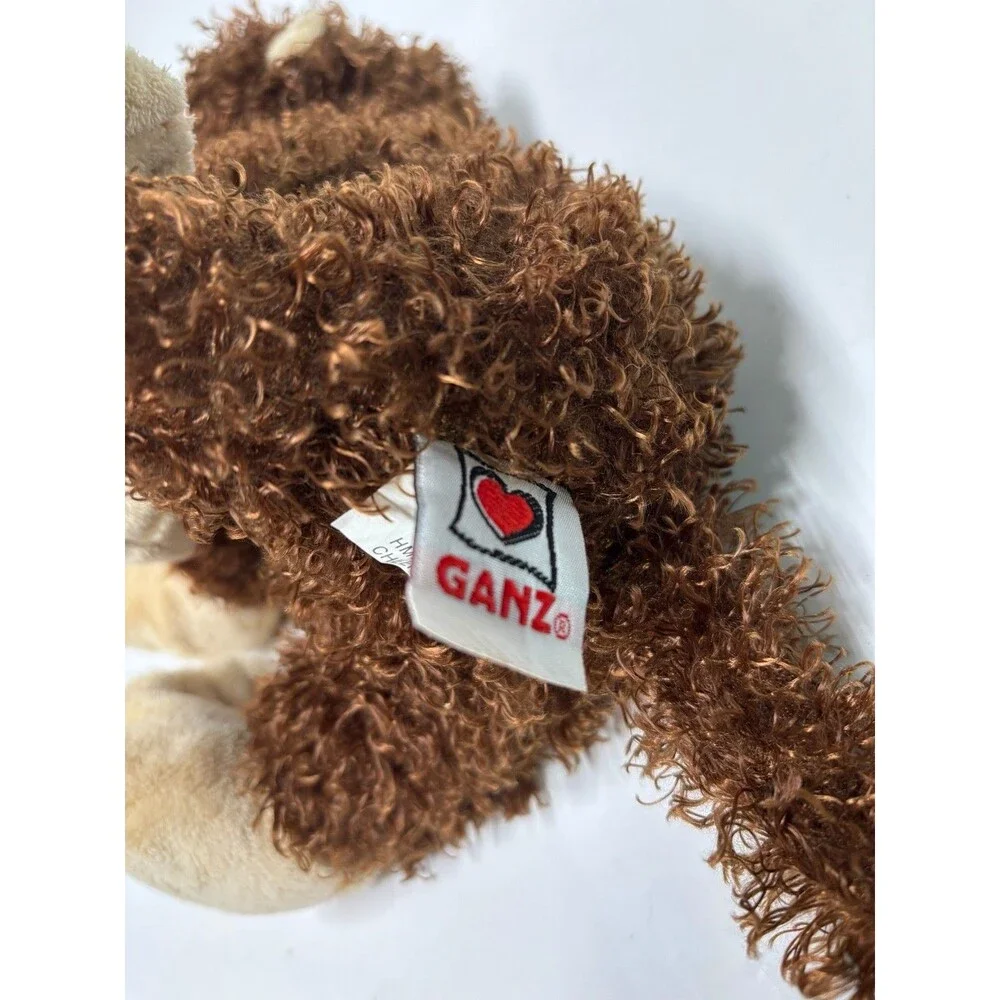 Webkinz Curly Furry Brown Cheeky Monkey 8
